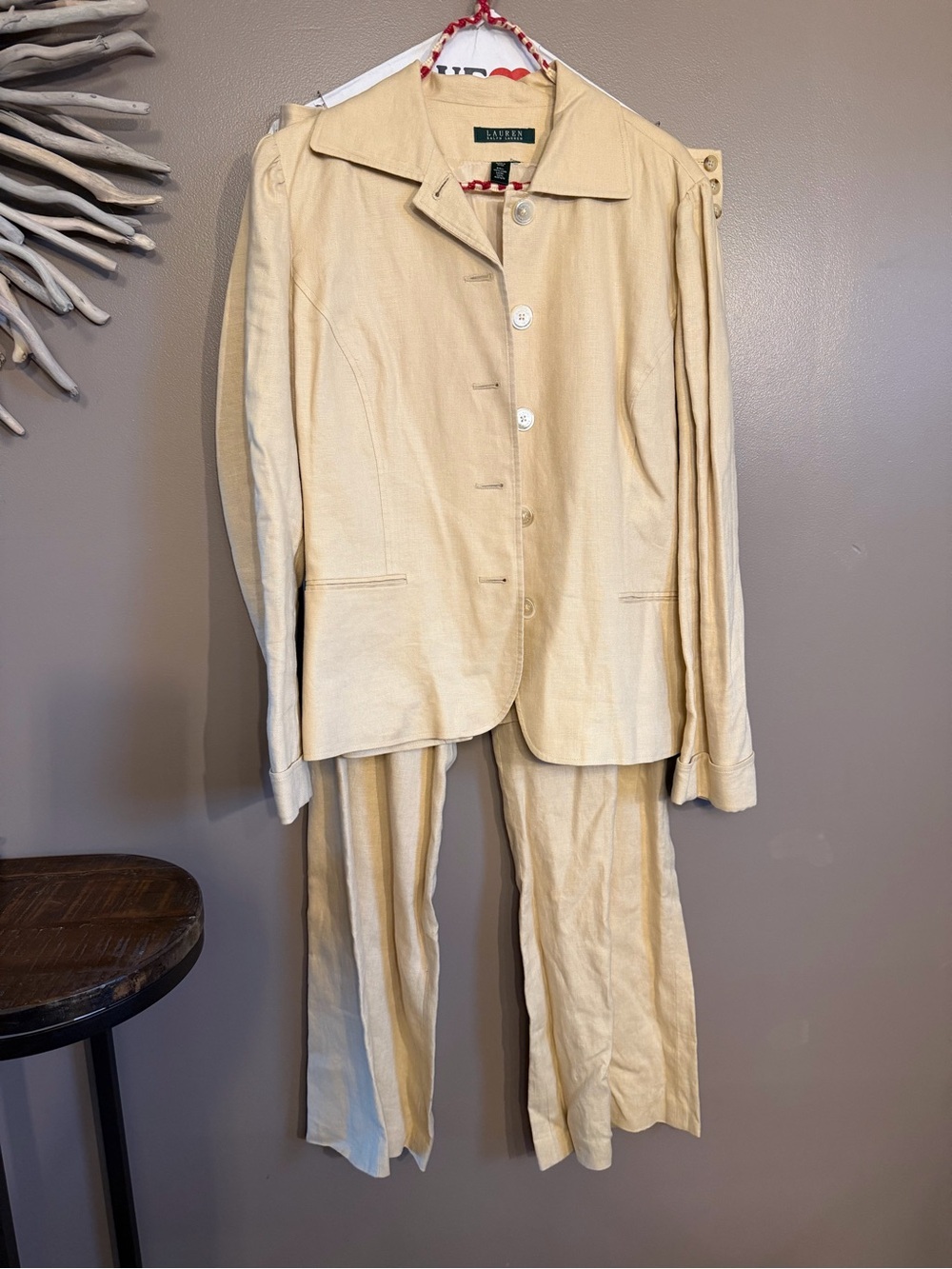 Lauren Ralph Lauren Linen Suit.